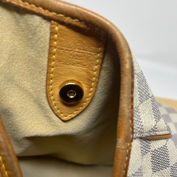 LOUIS VUITTON Damier Azur Galliera GM Shoulder Bag - Picture 12 of 16